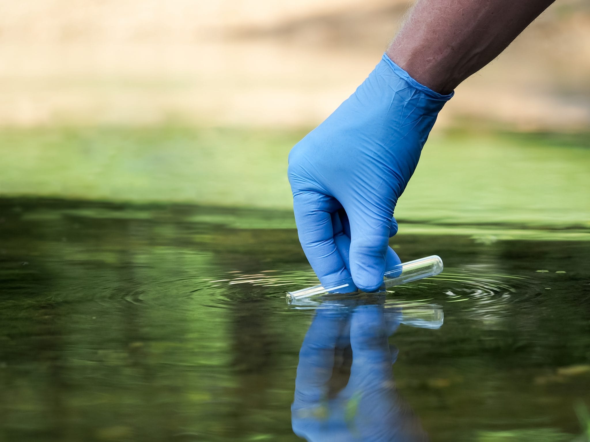 water sampling