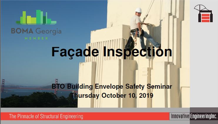 Facade Inspection - BTO Building Envelope Safety Seminar